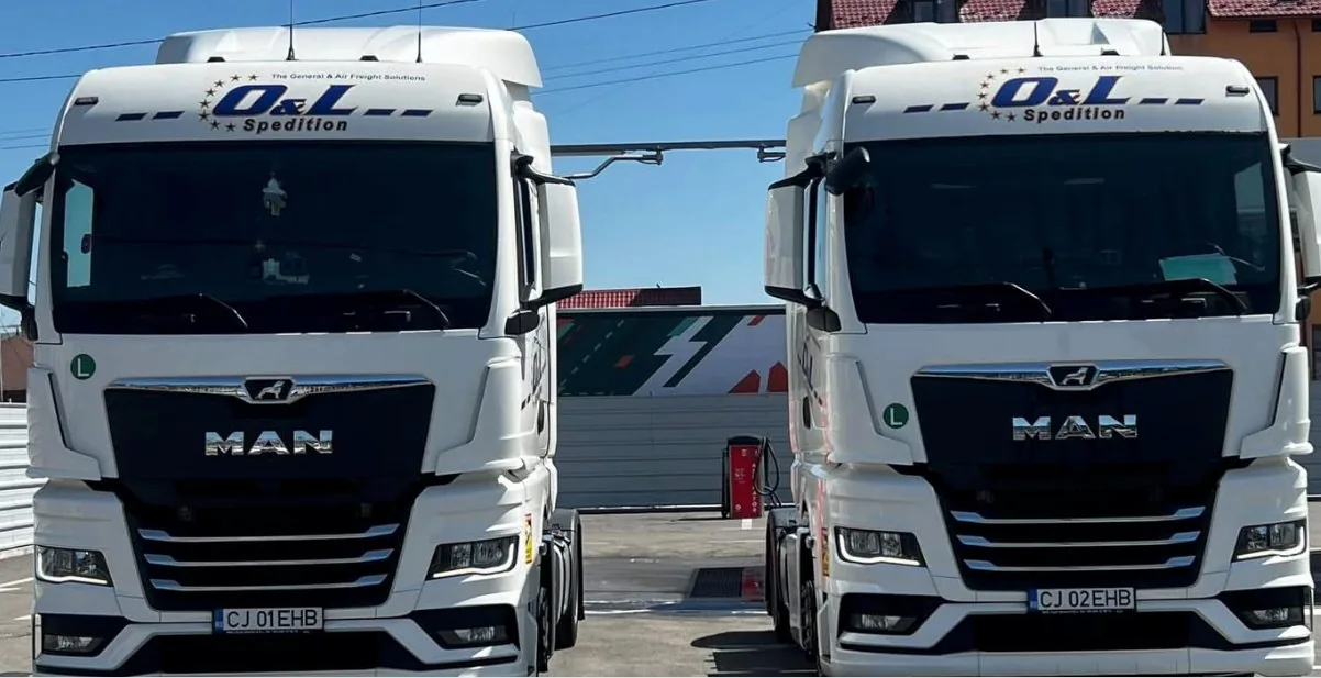 Flota de camioane O&L Speditionwagon, transport agabaritic Cluj-Napoca