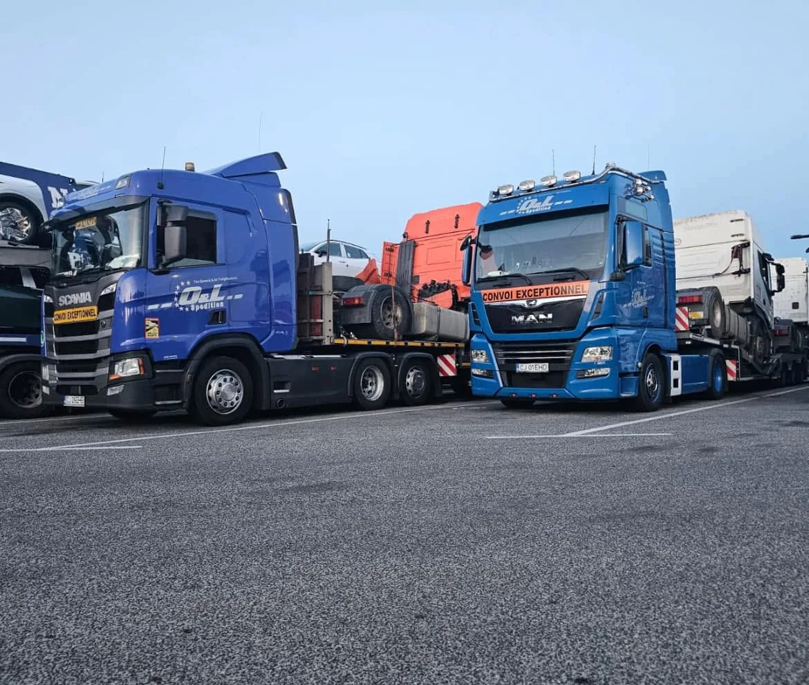 Convoi exceptional, transport agabaritic O&L Spedition