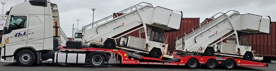Transport echipamente speciale și industriale de gabarit O&L Spedition